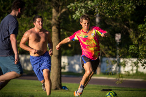 Magnus Carlsen plays Soccer